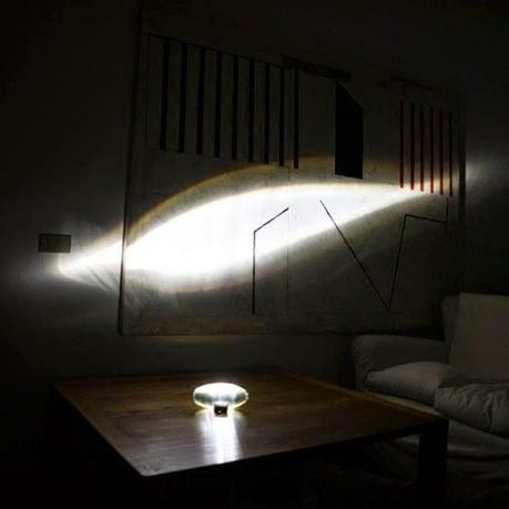 Trick Lighting. Beatiful Light on Table. Comfortable, Lighting Bedroom.