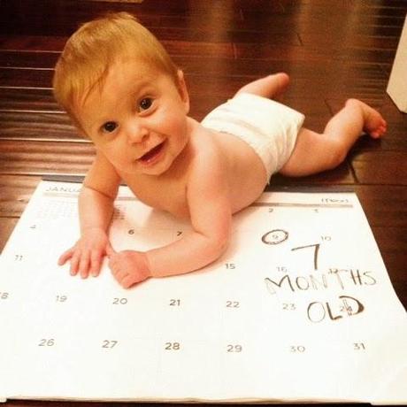 Jaxon Riley- 7 Month Fun Facts