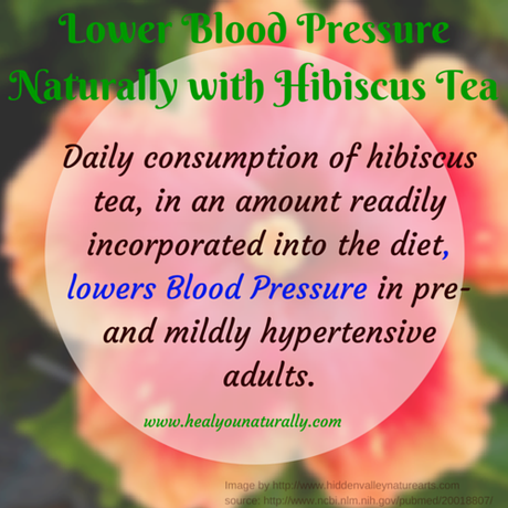 Lower Blood Pressure with Hibiscus Tea
