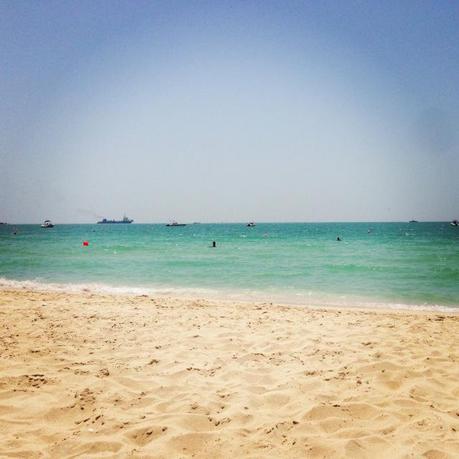 Where I stayed … Jumeriah Beach, Dubai. 