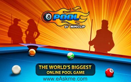 Play 8 Ball Pool free Online : eAskme