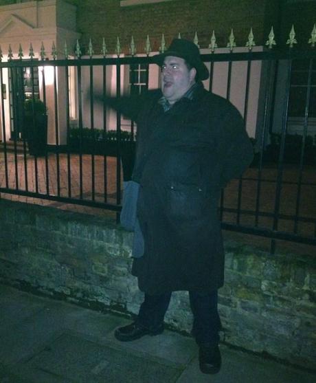 Richard from the Jack the Ripper Walk with Ripper Vision