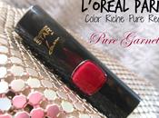 L'Oreal Paris Color Riche Pure Lipstick Garnet Review, Swatch, FOTD