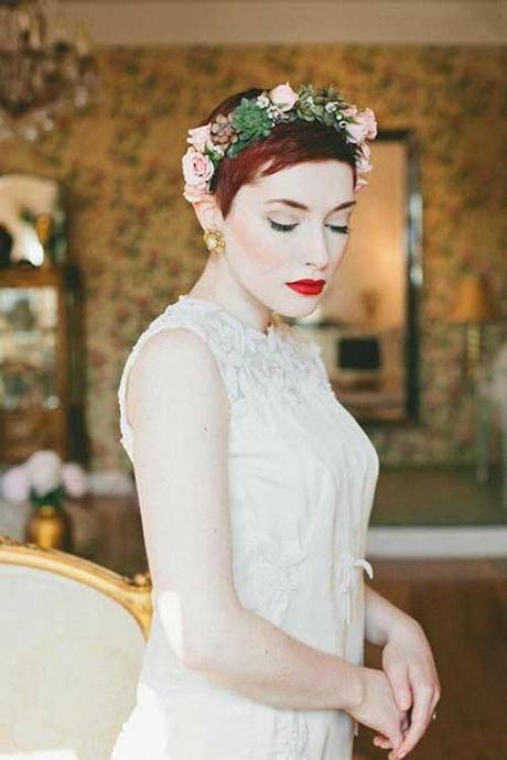 Short Hair Wedding Inspiration - Paper & Lace1