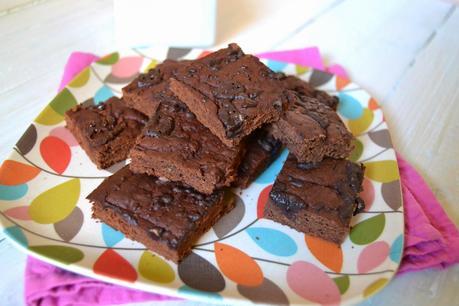 healthier blender brownies