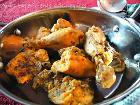 Bikrampuri Murg Salaan ~ A Simple, Aromatic Chicken Dish From Bangladesh