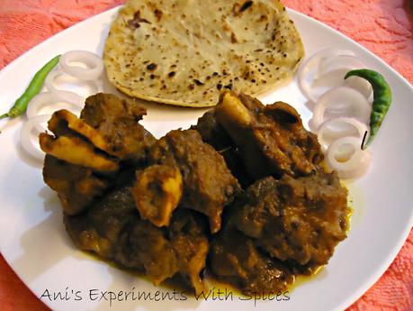 Golbarir Kosha Mangsho (Spicy Bhuna Mutton of Golbari)