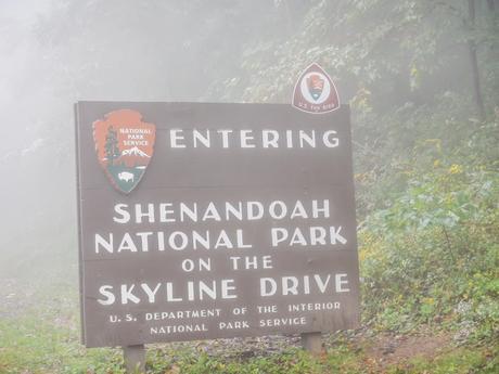 Skyline Drive Shenandoah National Park  Road Trip Beginning 