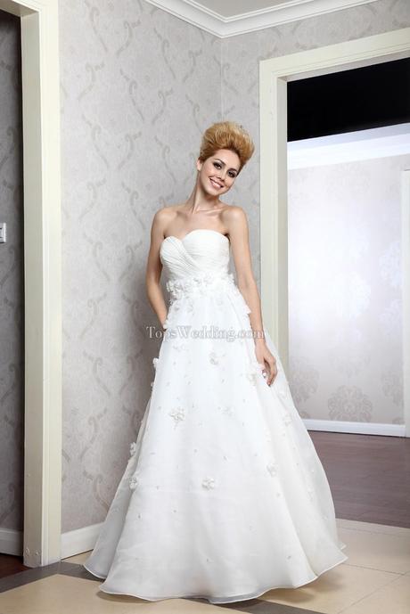 Empire waist wedding dresses, topwedding.com