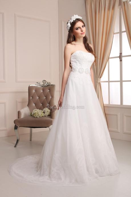 Empire waist wedding dresses, topwedding.com