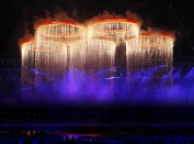 Opening Ceremony - 2012 London Olympic Games - Olympic Rings 2