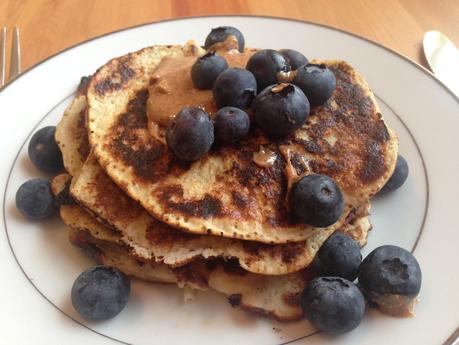 3 ingredient healthy pancakes!