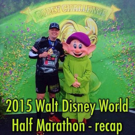 Day 4: 2015 Walt Disney World Marathon Weekend #DopeyChallenge #WDWHalf Done- 22.4 down, 26.2 until eternal greatness!