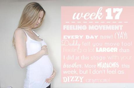 Baby #2: 17 Weeks.. I'm Feeling You Move Everyday Now!