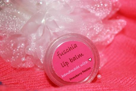 Fuschia Strawberry Passion Lip Balm Review and LOTD