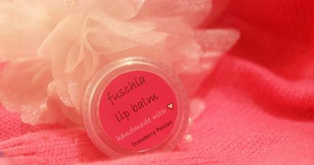 Fuschia Strawberry Passion Lip Balm Review and LOTD