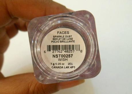 Faces Canada Sparkle Dust Stackable Wish : Review, Swatch