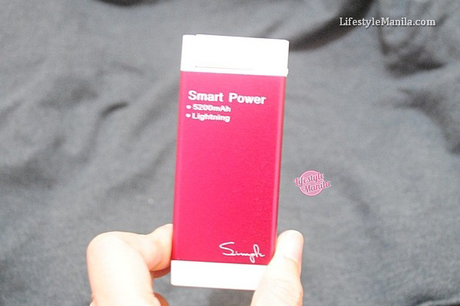 Pink MiPow PowerTube Smart Power PowerBank with JuiceSync