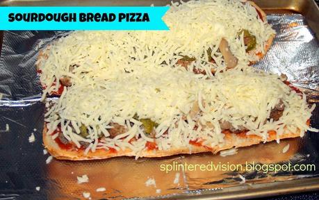 Sourdough Bread Pizza