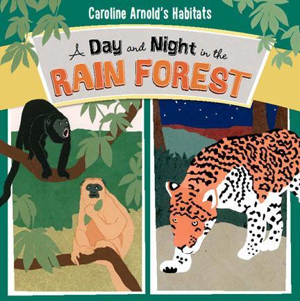 NEW BOOK: A DAY AND NIGHT IN THE RAIN FOREST, Written and Illustrated by Caroline Arnold