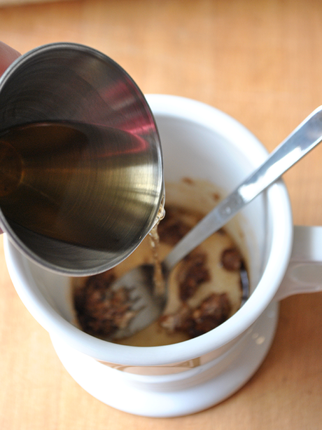 hot buttered rum cocktail