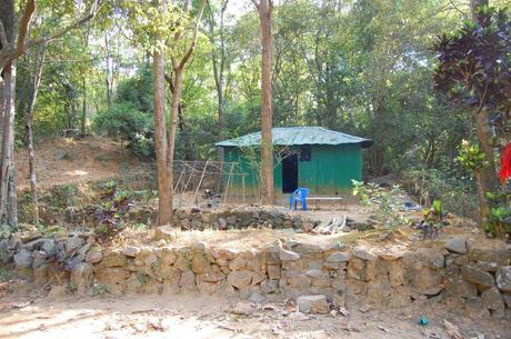 A well-maintained elephant trench around an anti-poaching camp