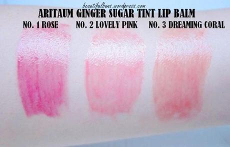 Aritaum Ginger Sugar Tint Lip Balm (2)