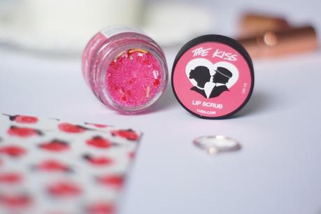 Hello Freckles LUSH The Kiss Lip Scrub Valentine's 2015