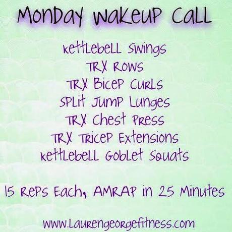 Wake Up Call Workout