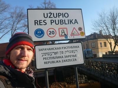 Vilnius City Tour: My Audio Guided Bus Tour of Lithuania’s Capital World Borders: Crossing into the Republic of Uzupis.