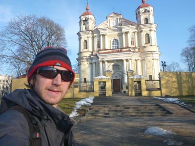 Vilnius City Tour: My Audio Guided Bus Tour of Lithuania’s Capital St. Peter and Paul's Cathedral.