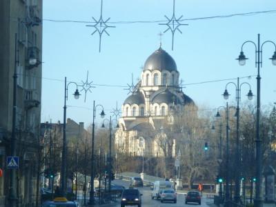 Vilnius City Tour: My Audio Guided Bus Tour of Lithuania’s Capital Zverynas District in Vilnius, Lithuania.