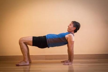 Featured Pose: Upward Plank Pose (Purvottanasana)