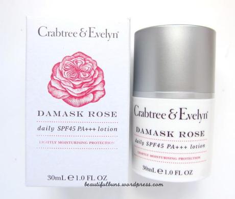 Crabtree Evelyn Damask Rose Daily SPF45 Lotion