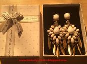 White Gemstone Earrings from Choies