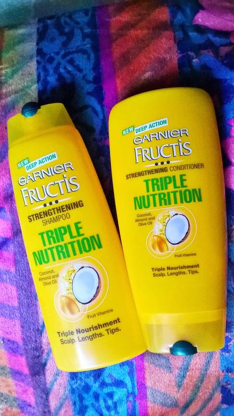 My Hair Woes & Initial View of the Garnier Fructis Triple Nutrition Shampoo and Conditioner
