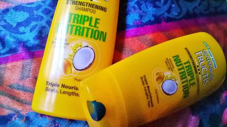 My Hair Woes & Initial View of the Garnier Fructis Triple Nutrition Shampoo and Conditioner