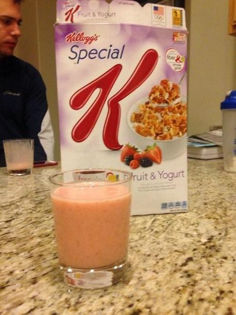 Smoothie and Special K