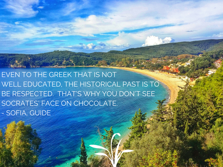 Even to the Greek that is not well educated, the historical past is to be respected....Quote from Greek tour guide