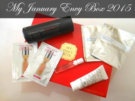 My Envy Box January 2015 Review, Products & Price My Envy Box January 2015 Review, Products & Price