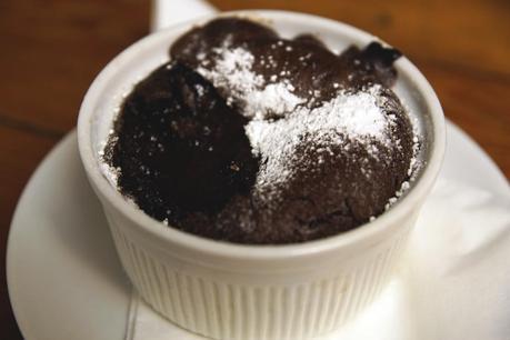 Hello Freckles Sausage Emporium NE1 Restaurant Week Chocolate Souffle