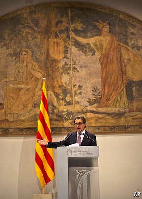 Spain and Catalonia: Mas observation