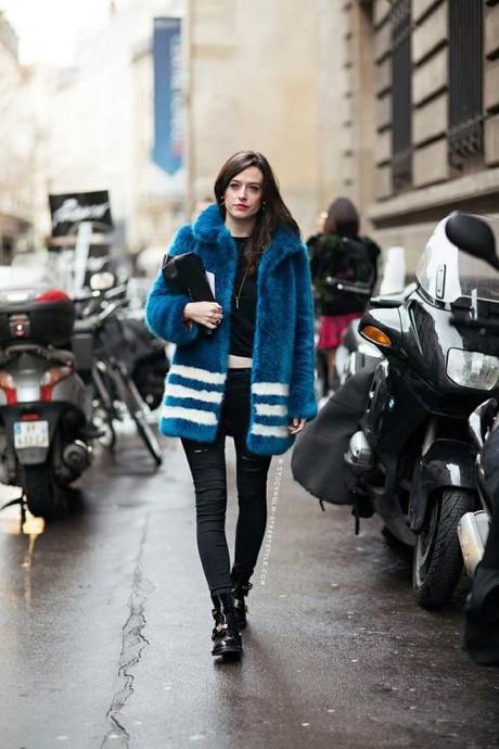 fur-faux-blue-Stockholm Street Style