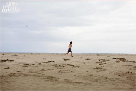 Santa Cruz Photography - Man running on beach