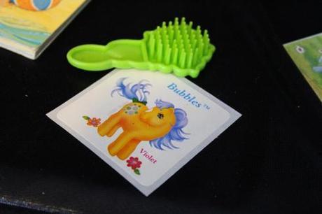 Sticker and comb