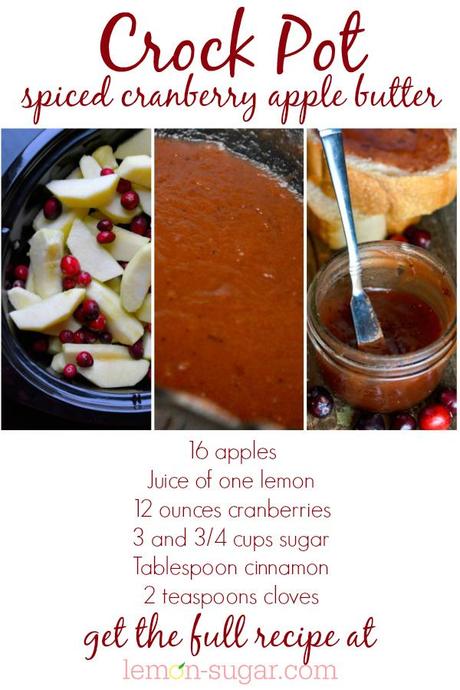 Spiced Cranberry Apple Butter