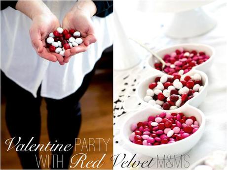 Be My Vintage Valentine // M&M's® Red Velvet Party