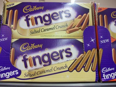 Spotted In Shops! - Cadbury Fingers Salted Peanut, Milkybar Milk & Cookies...