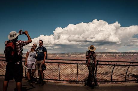 Don't you want to see the Grand Canyon? Hint: It's behind you.