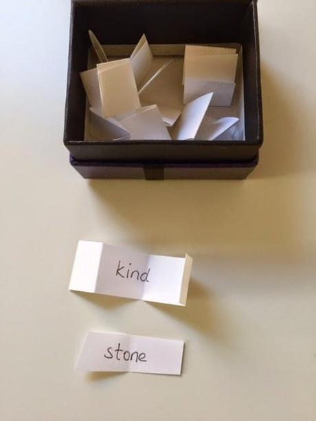 DIY Montessori Secret Box